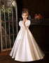 Girl White dress Dresses Little Palace Store